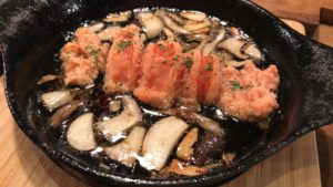 明太子のアヒージョ